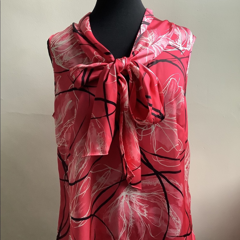 Merona Bow Neck Sleeveless Blouse